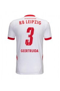 Fotbalové Dres RB Leipzig Lutsharel Geertruida #3 Domácí Oblečení 2024-25 Krátký Rukáv